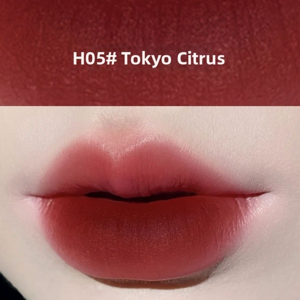 Matte Velvet Lip Tint Long Lasting - Yeni Mat Bitişli Kadife Dudak Parlatıcısı,