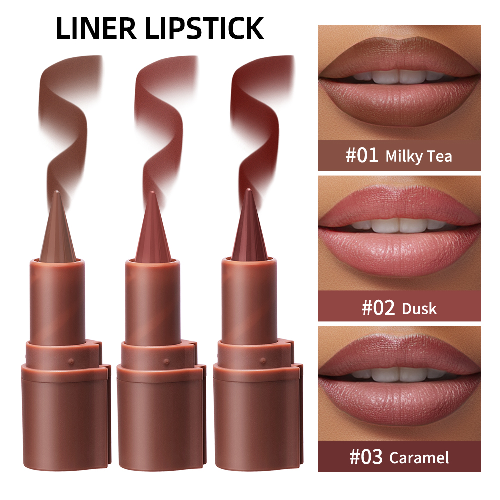 Matte Velvet Lip Tint Long Lasting - 5 Renkli Gradyan Dudak Kalemi Mat