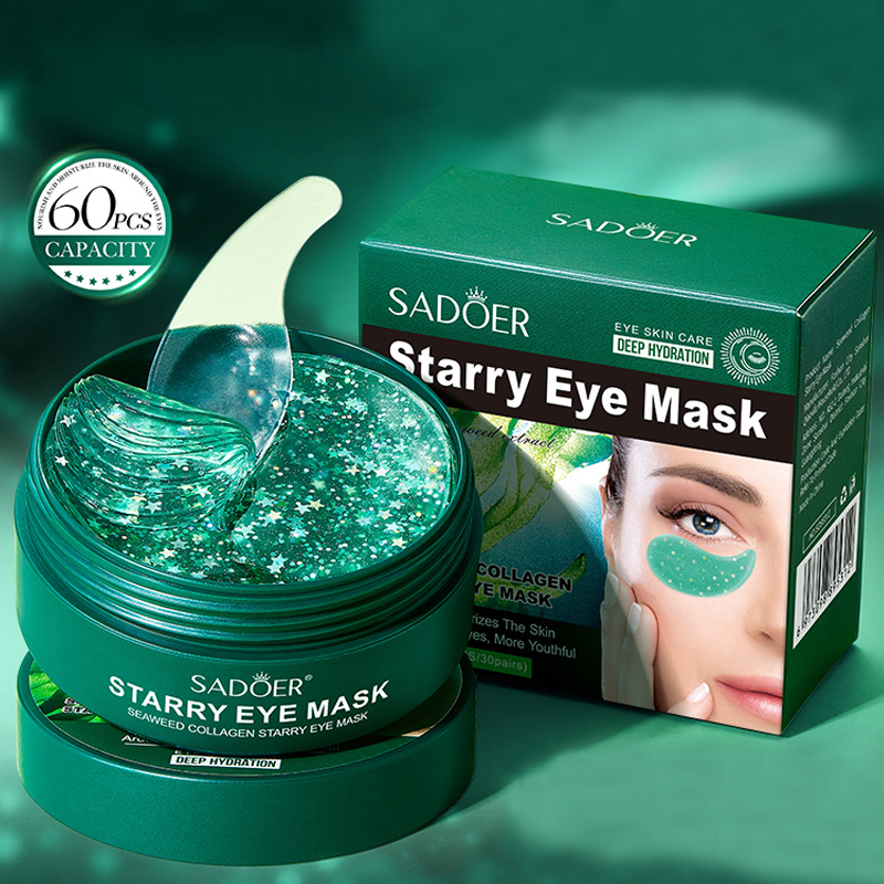 Collagen Under Eye Patches - 60 adet/kutu Deniz Yosunu Kolajen Göz