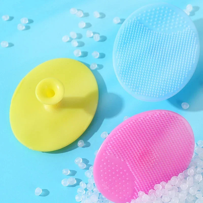 Silicone Face Scrubber Electric - 1/2/3/4 Adet Yumuşak Silikon Yüz Fırçası,