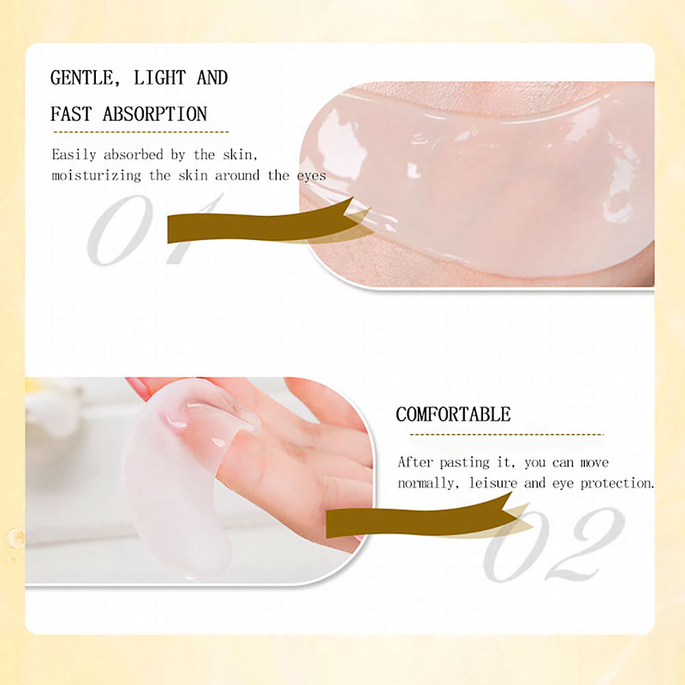 10 adet = 5 çift Siyah Kollaje - Collagen Under Eye Patches incelemesi ve fiyatı