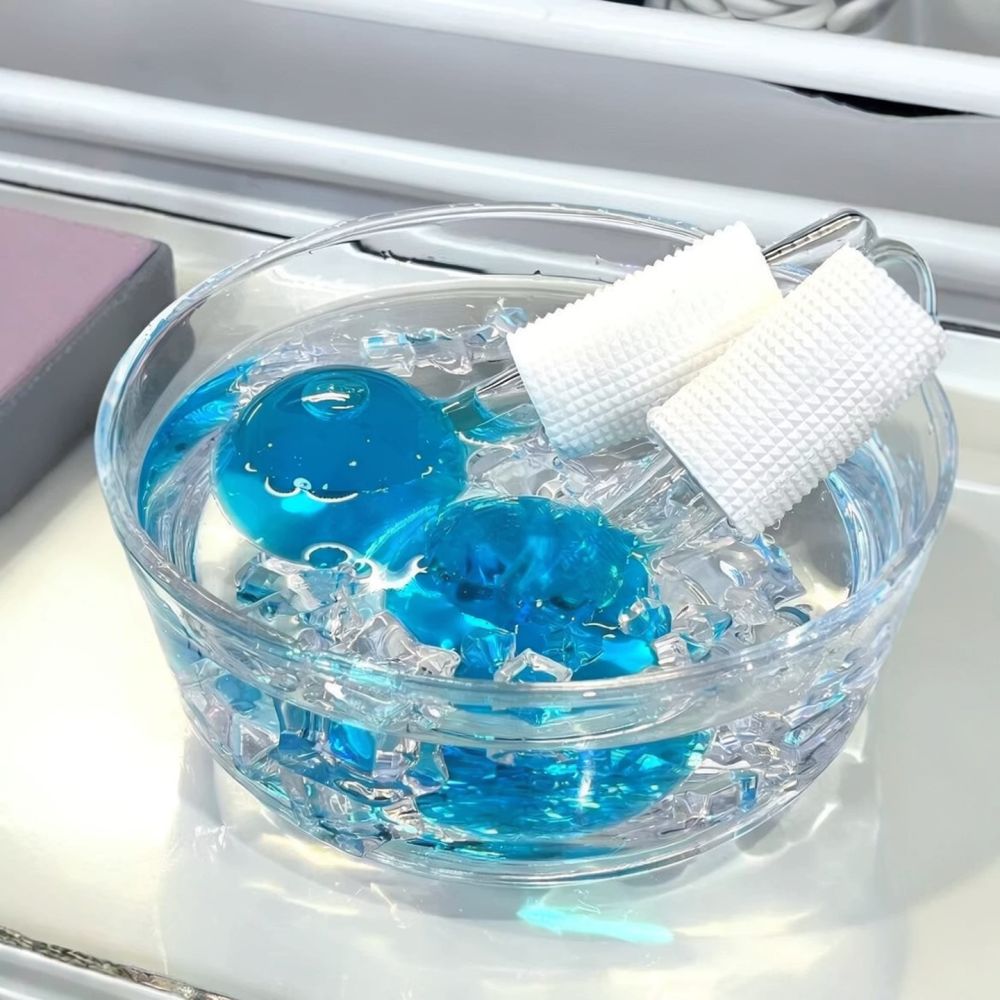 Yüz Masajı İçin Soğuk Küreler, - Face Ice Roller Puffiness incelemesi ve fiyatı
